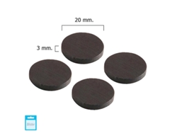 Iman WOLFPACK LINEA PROFESIONAL Ferrita Disco Ø 20x3 mm (Blister 4 Piezas)