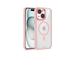 Genial funda magnética rosa para iPhone 15, accesorios geniales