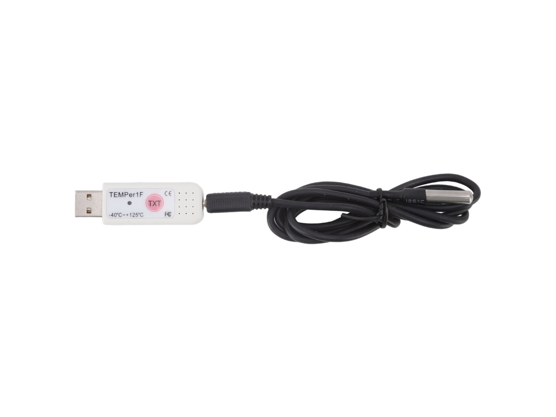 Sensor De Temperatura De Computadora Usb Con Registrador De Datos Y Termómetro Para Monitorización Y Alarma
