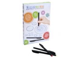 Rebe-regla De Dibujo Espiral Juguete Tablero De Diseño Para Niños Regalo Intelectual Juguetes Creativos