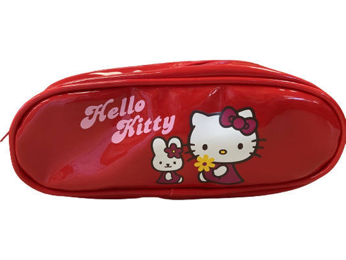 Estuche HELLO KITTY Rojo (18x8x4 cm )