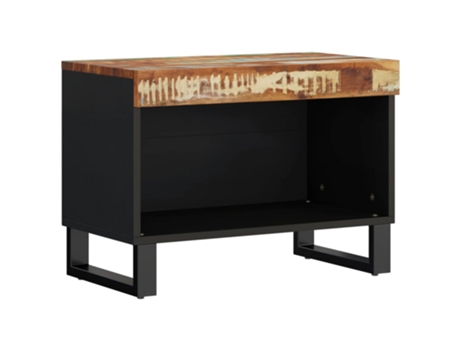 Maison Exclusive - Mueble de TV madera maciza reciclada 60x33x43,5 cm