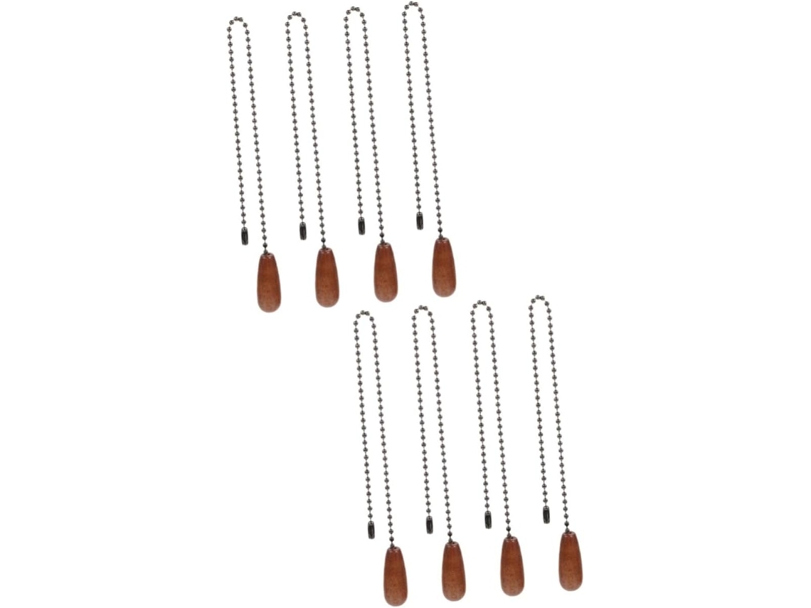 Cadenas Decorativas De 8 Piezas Para Accesorios De Ventiladores De Techo