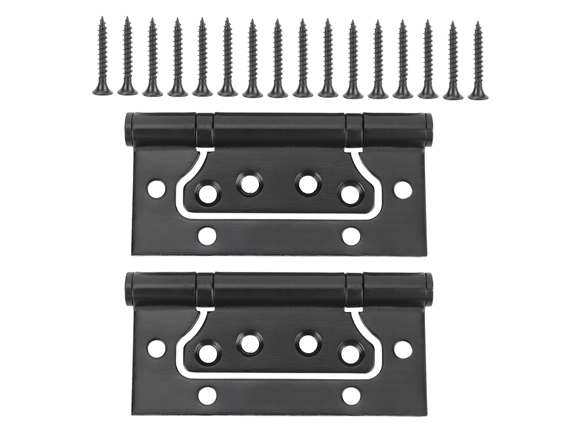 2026 Store-bisagra Oculta De Acero Inoxidable 304 Para Puerta Bisagra De Cola Hardware Accesorios De Muebles Negro
