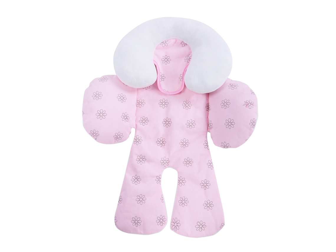 Protector de cabeza y cuerpo para mejillas de bebé, accesorio doble para mejillas