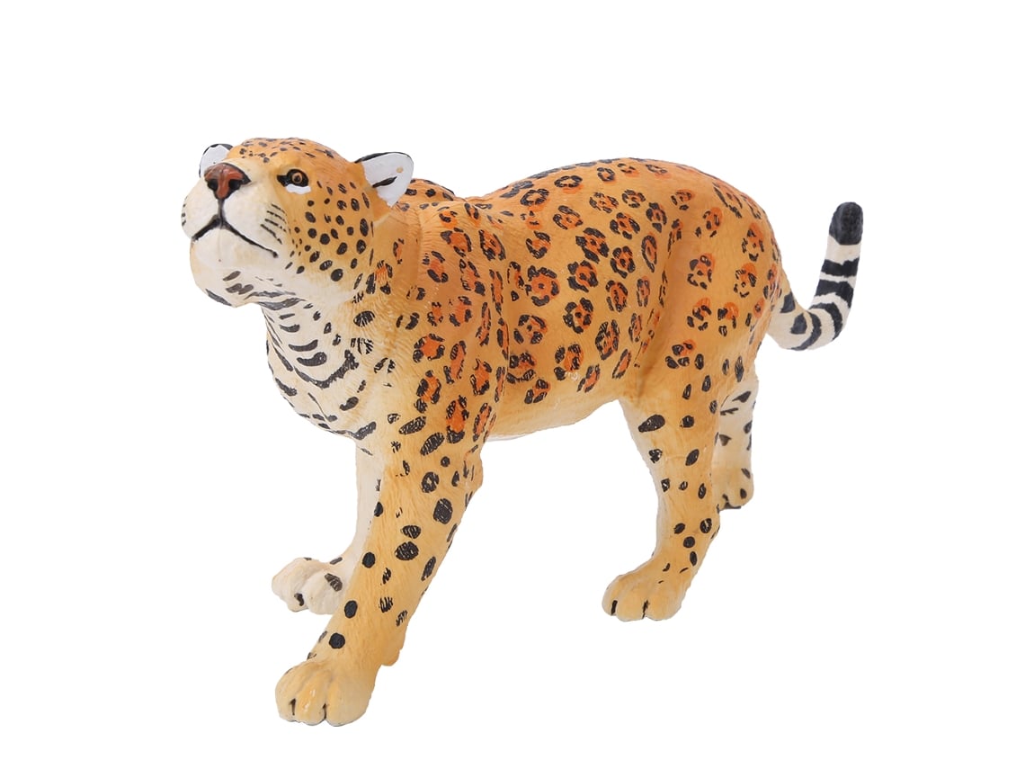 Ats-juguetes De Leopardo Animales Salvajes Plásticos Figuras Emulatsivas De Animales De Zoológico Educatsivos Para Niños