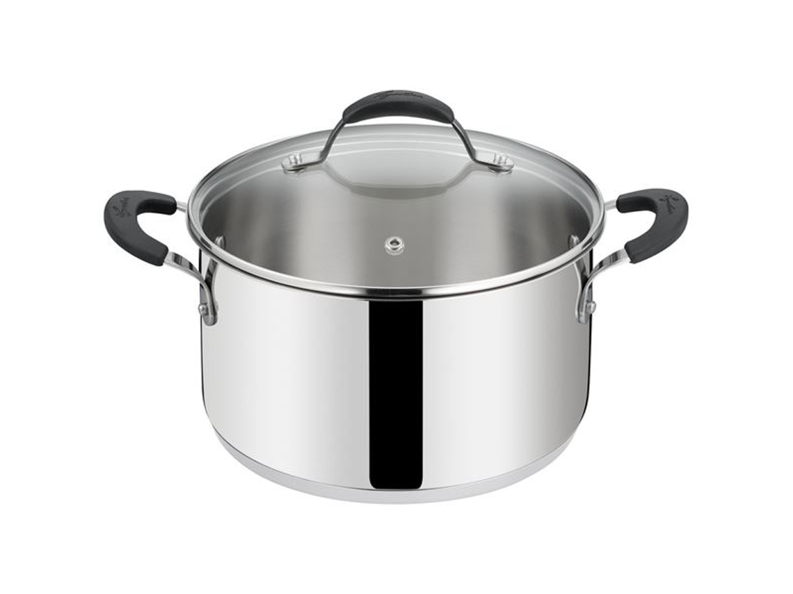 Olla de acero inoxidable con tapa de 24 cm. 12896031624 - LAGOSTINA