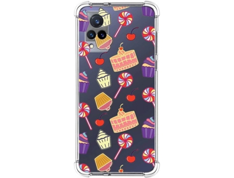 Carcasa Vivo V21 5G TUMUNDOSMARTPHONE Dulces 01 Multicolor