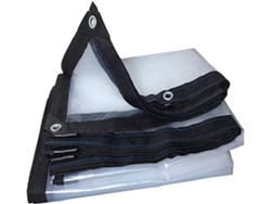 Lonas Transparentes De 3 M X Fabricadas En Plástico Grueso, Impermeable Y Duradero Con
