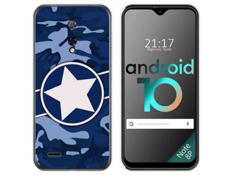 Carcasa Ulefone Armor Note 8P TUMUNDOSMARTPHONE Camuflaje 03 Multicolor