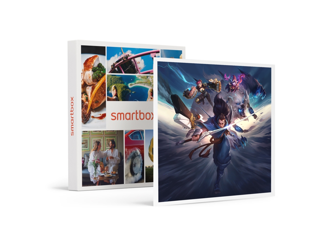 Caja Regalo SMARTBOX Tarjeta regalo de 50 euros para videojuegos de Riot Games