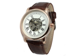 Reloj Automático Mecánico Hombre Impermeable Forsining (oro Rosa Blanco)