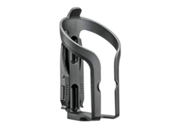 Portabotellas ligero de fibra de carbono y nailon para bicicleta con tornillos.