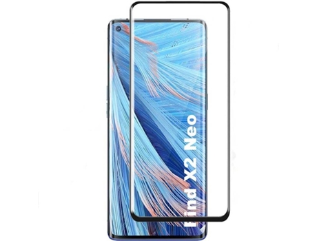 2 Películas Cristal Templado Oppo Find X2 Neo PHONESHIELD Full Cover 9H Total Glue Transparente