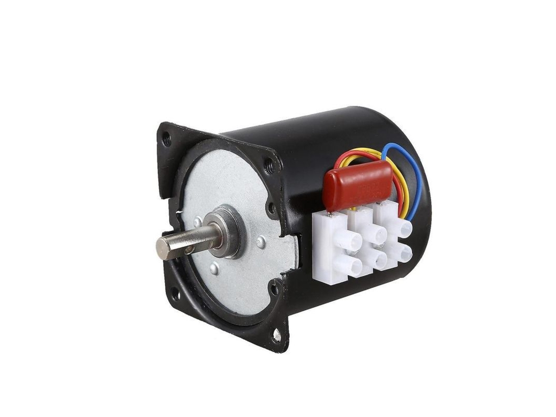 2026-motor Sincrónico 60ktyz 220v 15rpm 14w De Imán Permanente Para Instrumentos, Control Automático Y Equipos Electrónicos Negro