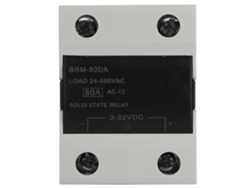 Relé De Estado Sólido Brm-80da De 24-480 Vca Para Automatización Industrial, 60 A