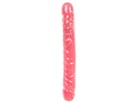 Jellies 30.4 cm Jr. Dildo doble CRYSTAL JELLIES