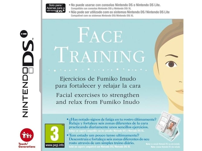 Juego Nintendo Dsi/DS XL Face Training