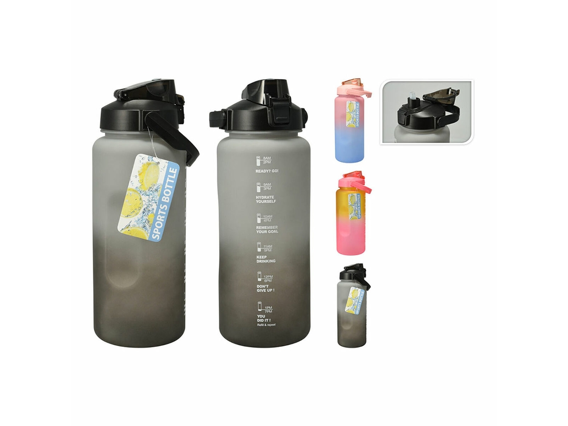 Botella de agua de plástico de 2 litros de por vida