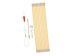 Kit De Fibra De Vidrio Para El Tendido De Cables Eléctricos A Través De Paredes - Herramienta De Guía Profesional