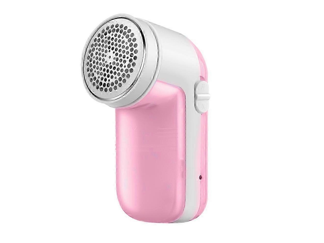 Afeitadora de telas recargable Rosewell rosa con cuchilla reemplazable