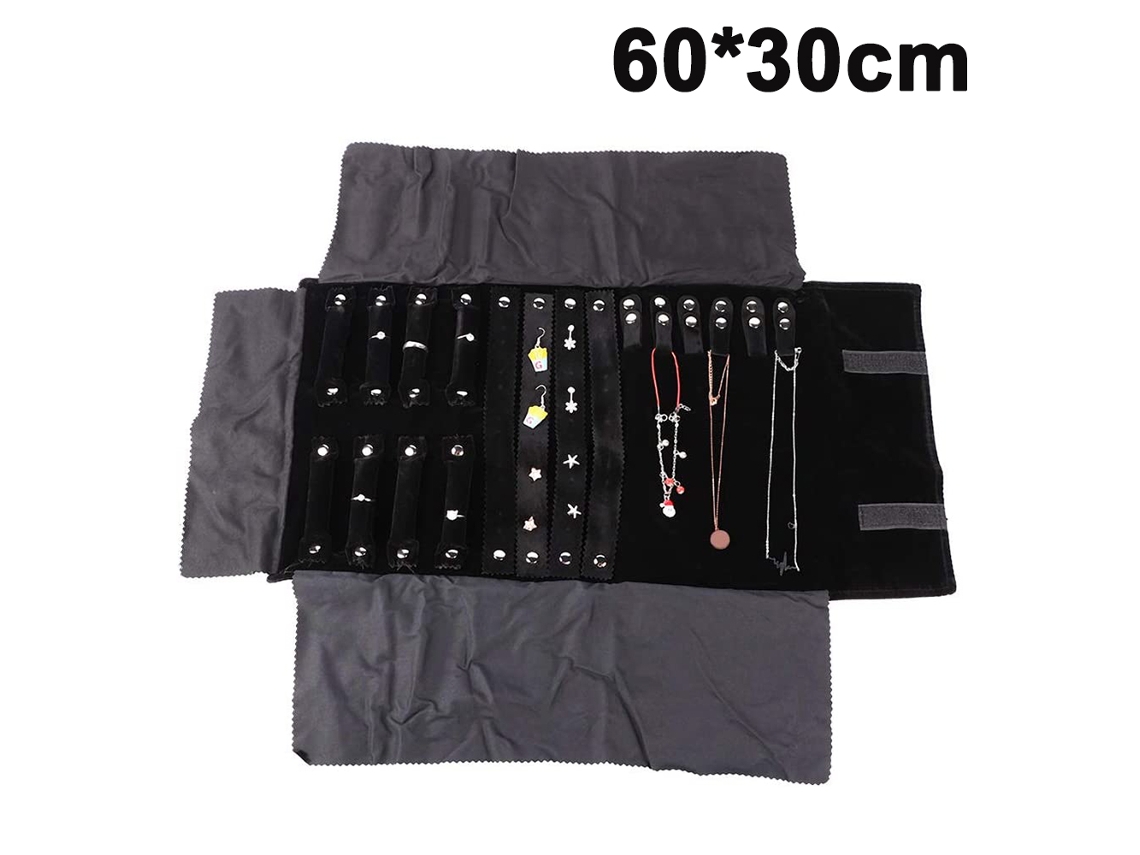 Organizador Bolsa Viaje Joyas Plegable Collares JEIIBRZUI (31x18x2cm)