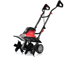 Cultivador Eléctrico 43cm Ancho de Trabajo / 6 Cuchillas / 1500W / 22cm Profundidad de Trabajo / 400 Rpm para Jardín COSTWAY