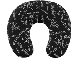 Almohada Viaje Fórmulas Matemáticas, Espuma Viscoelástica Viscoelástica Fácil Relajación Cómodos