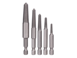 Kit De Extractor De Parafusos Quebrados Com Cabo Hexagonal, Ferramenta Para Remover Porcas Danificadas E Parafusos Desgastados