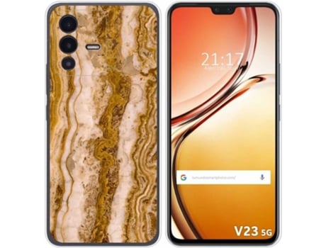 Carcasa para Vivo V23 5G TUMUNDOSMARTPHONE Dibujos Mármol 10 Multicolor