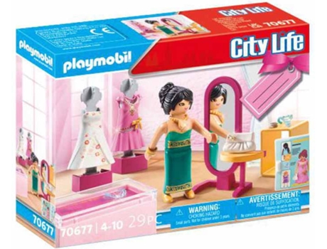 PLAYMOBIL PLAYMOBIL set de regalo tienda de moda festiva (Edad Mínima: 4)