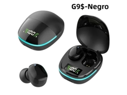 Auriculares intraurales Bluetooth Mdug con pantalla LED, sonido estéreo, inalámbricos, resistentes al agua y con cancelación de ruido.