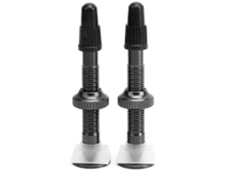 2026-1 Par 52mm Extensor De Válvula Presta Para Bicicleta Sin Cámara, Válvula Presta Extendida Para Bicicleta De Montaña Negro