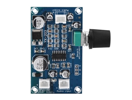 Placa de reverberación de micrófono Pt2399 Placa de reverberación de micrófono Placa de amplificador de potencia de audio