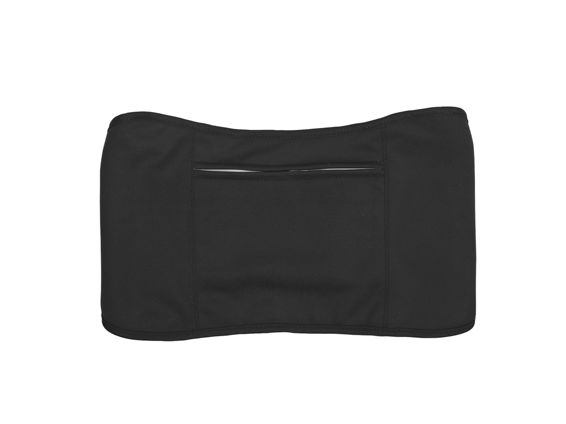 Paño para aplicar aceite de ricino, lavable e impermeable, faja nutritiva para la cintura con aceites esenciales, color negro