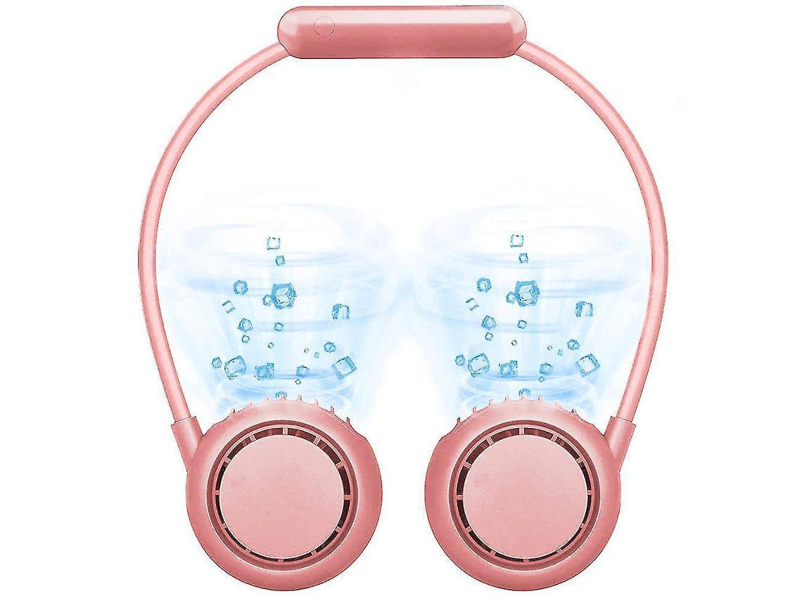 Mini Ventilador Usb Rosa, Recargable Y Portátil.