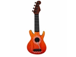 Guitarra de juguete para niños - Sonido de ensueño Liu Ba Ling S-b24 Marrón