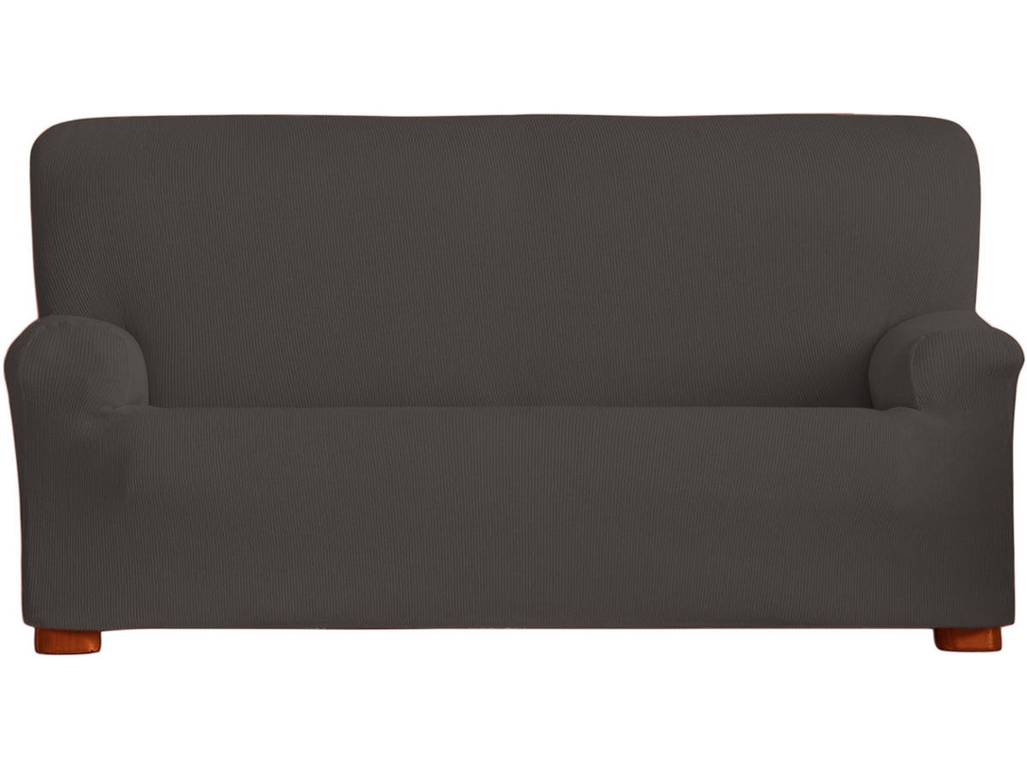 Funda de Sofá Tejido Elástico TODOPARAMICASA Ulises Gris (2 Plazas - 170 cm)