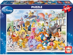 Puzzle EDUCA 200 Desfile Disney (Edad Mínima: 3 Años - 200 Piezas)