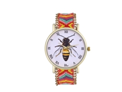 Reloj De Pulsera Unisex Informal De Moda Zhoulianfa Con Correa De Lana Y Movimiento De Cuarzo.