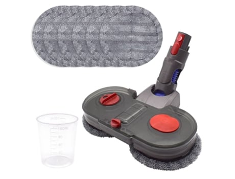 Cabezal eléctrico de fregado en seco y húmedo para Dyson V7, V8, V10, V11, accesorios para aspiradoras inalámbricas con fregona con tanque de agua