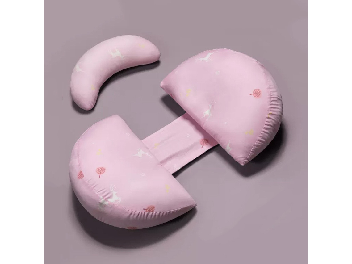 Almohada para Dormir Kofihety Embarazadas Forma Poliéster Verde (45x40x4 cm)