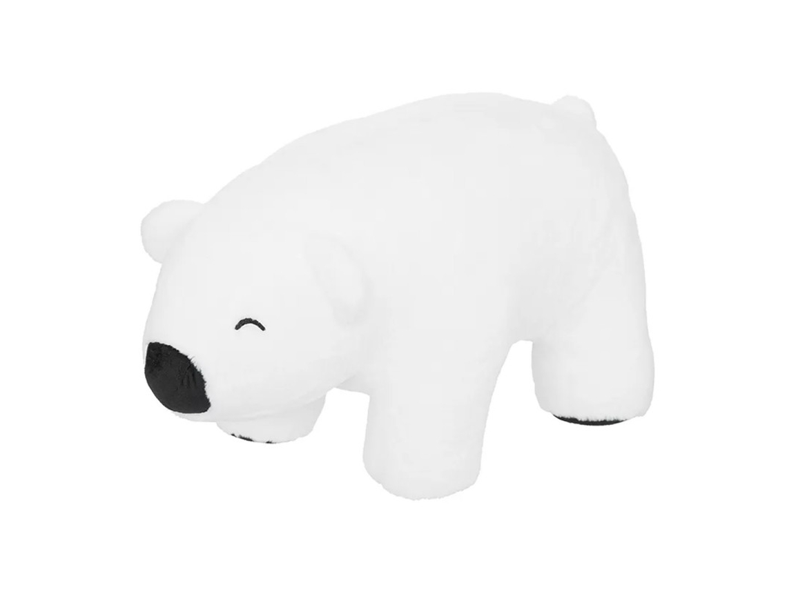Puf oso MDF blanco 34x60x30cm MUEMUE