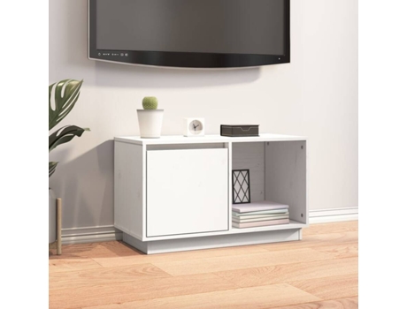 Mueble de TV VIDAXL Blanco Madera (74x35x44 cm )