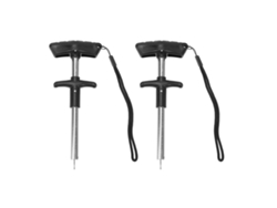 Extractor de anzuelos T 2 piezas Plata S