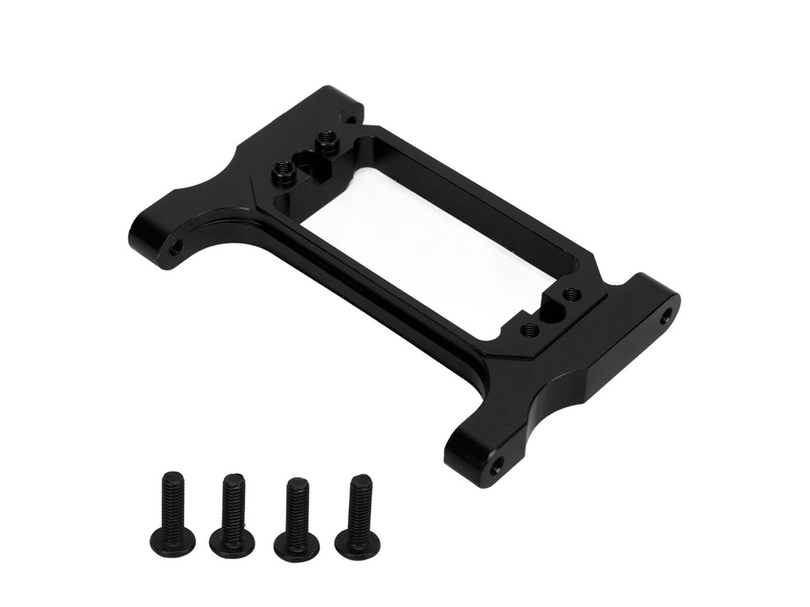 Travesaño Del Chasis Delantero De Aleación De Aluminio Para Coches De Escalada Traxxas 1/10 Negro