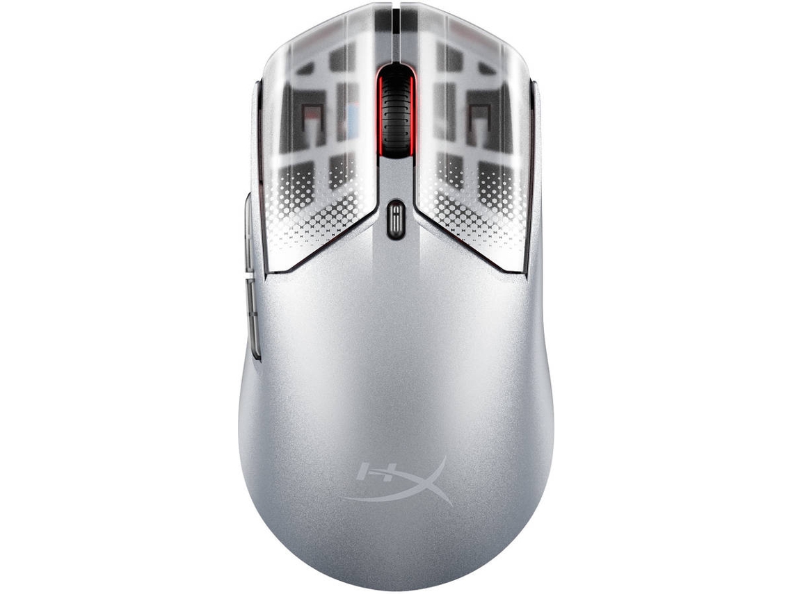 Ratón óptico HYPERX Pulsefire Wireless Haste 2 S (26000 - Plateado)