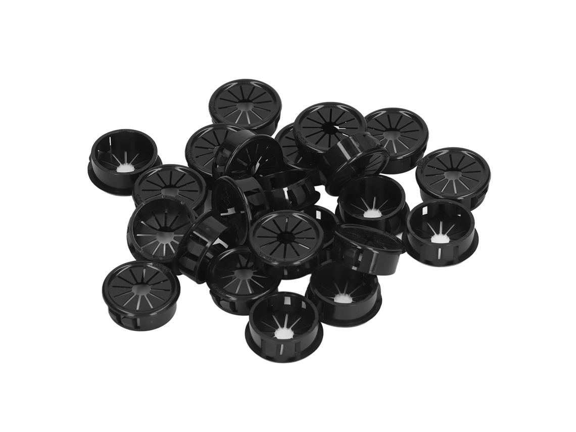 Ojalas De Cable En Forma De Pétalo Grommet Para Cubrir Agujeros 30mm Para Caja De Distribución