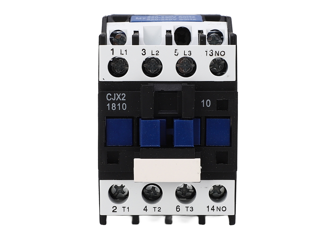 Contacto Ac De 3 Polos Normalmente Abierto Contacto De Plata Bajo Voltaje 18a Montaje En Rail 35mm