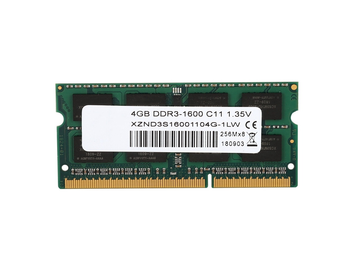 Módulo De Memória Para Notebook (capacidade De 4gb, Frequência De 1600mhz)